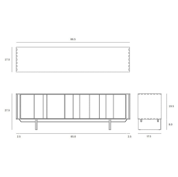 Pillar Sideboard