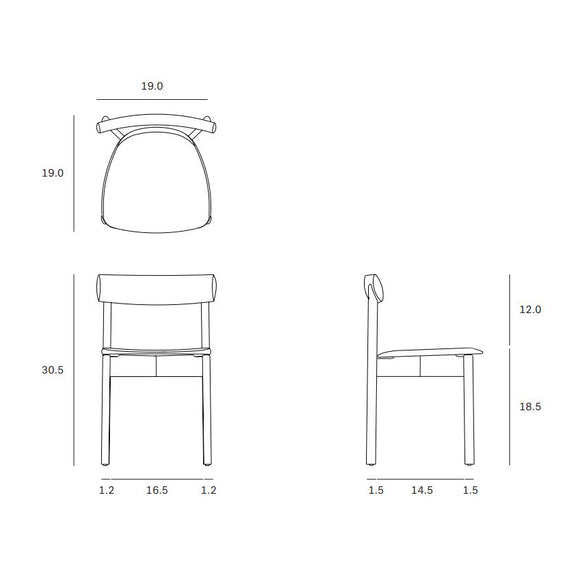 Risu Stackable Dining Chair