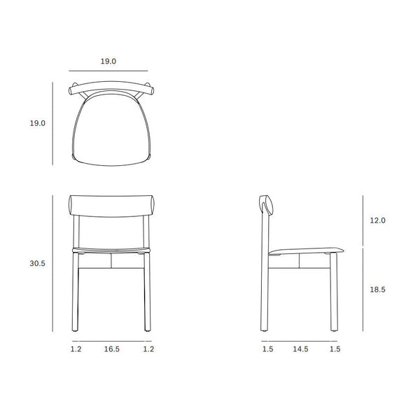 Risu Stackable Dining Chair