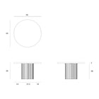 Roller Max Outdoor Dining Table