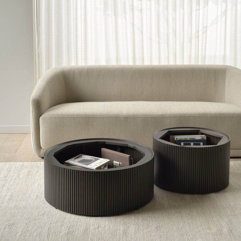 Roller Max Round Storage Coffee Table