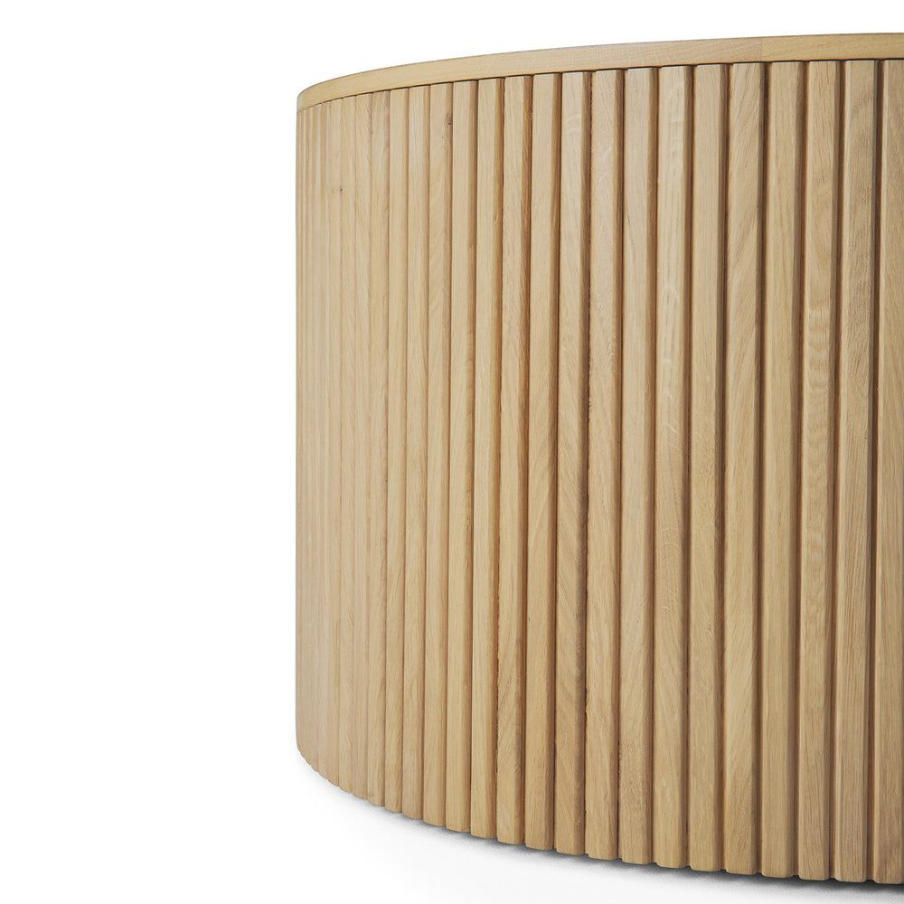 Roller Max Round Storage Coffee Table