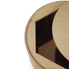 Roller Max Round Storage Coffee Table