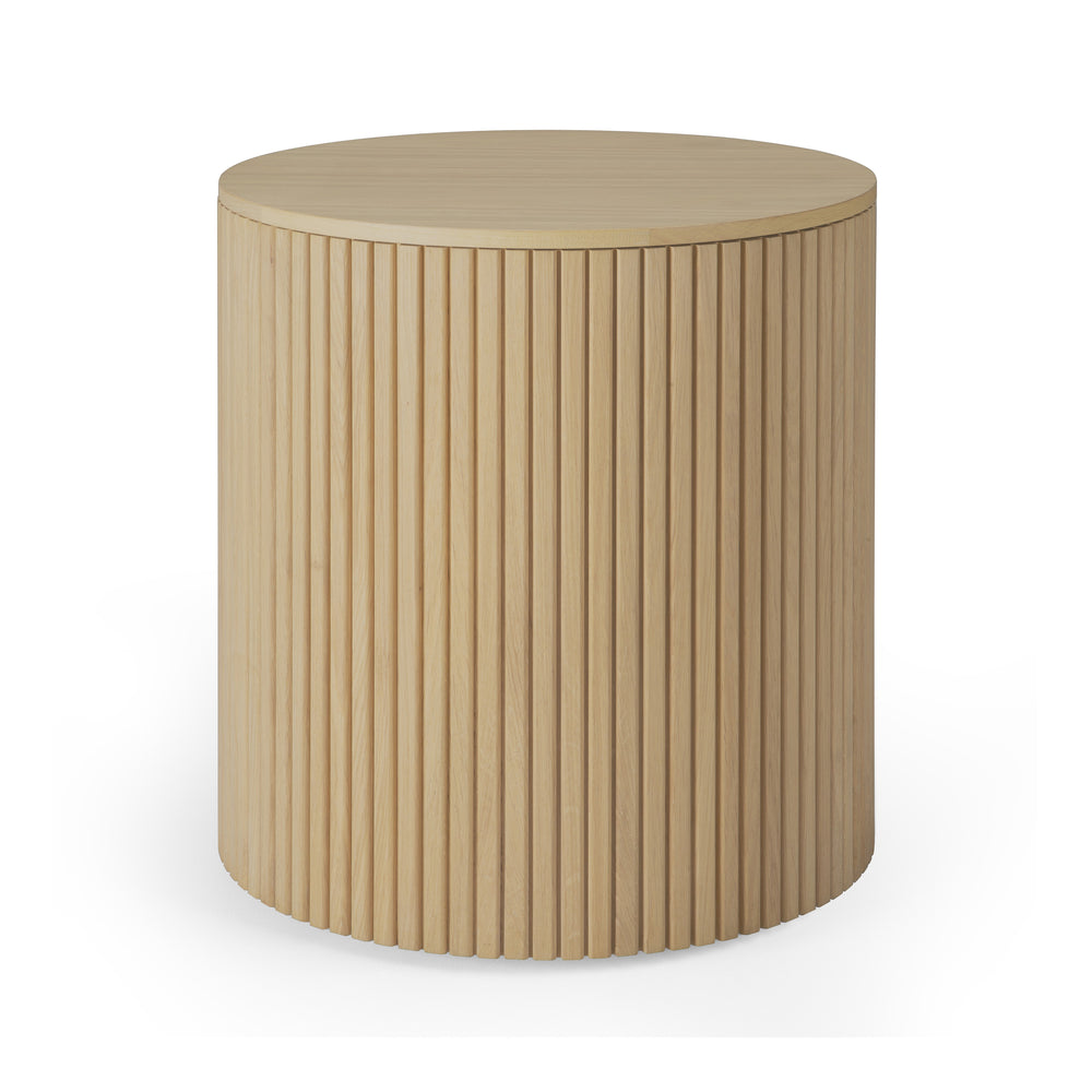 Roller Max Round Storage Side Table