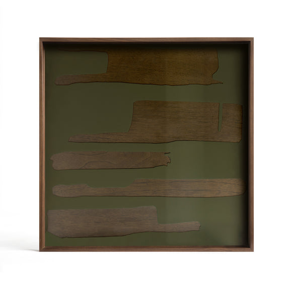 Square Glass Tray