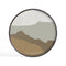 Tray Round Side Table Set  option Sand Wabi Sabi