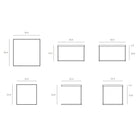 Tray Square Coffee Table Set