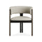 Volita Dining Chair  option Beige Chenille / Brass