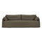 Weave 3-Seater Sofa  option Green