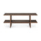 Kabuki Side Table  option Varnished Teak Brown