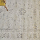Antique Weave Oushak Ivory/Brown Area Rug