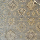 Antique Weave Oushak Light Blue Area Rug