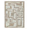 Carmel Abstract Area Rug  option Camel / Ivory