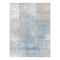 Fine Pure Silk Area Rug  option Blue / Brown