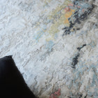 Floor Art Silver/Grey/Coffee Area Rug