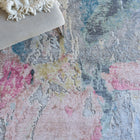 Floor Art Silver/Blush Area Rug