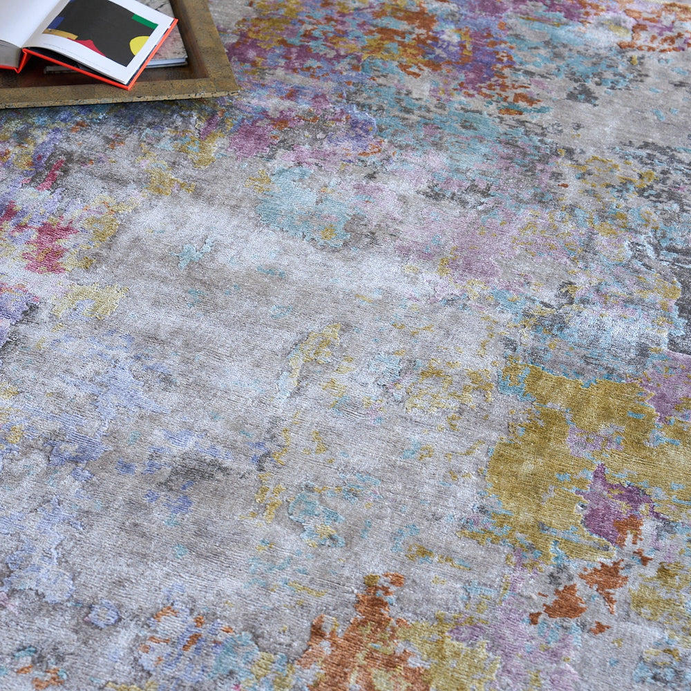 Floor Art Ivory/Multi Area Rug