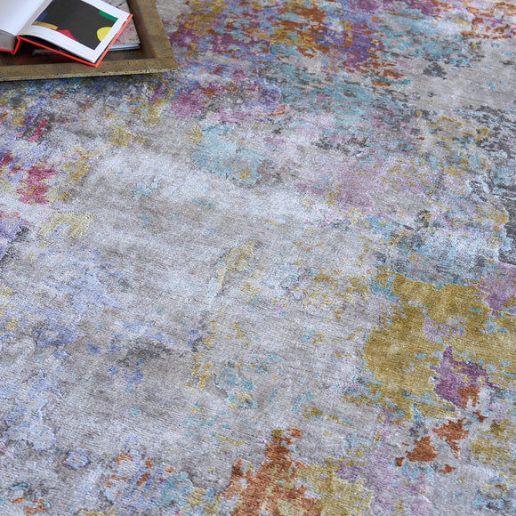 Floor Art Ivory/Multi Area Rug