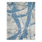 Floor Art Watercolor Area Rug  option Ivory / Light Blue