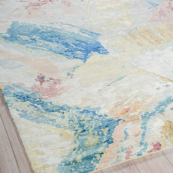 Floor Art Ivory/Blush Area Rug