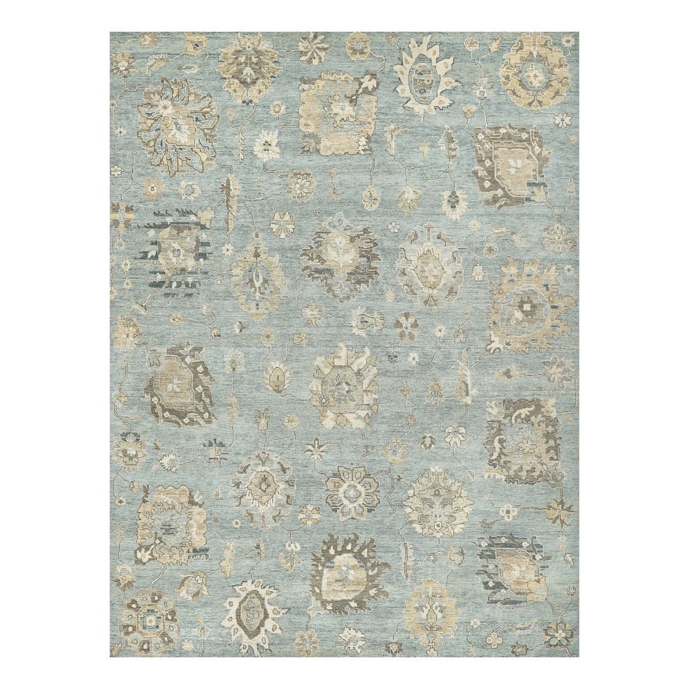 Floral Medallion Area Rug