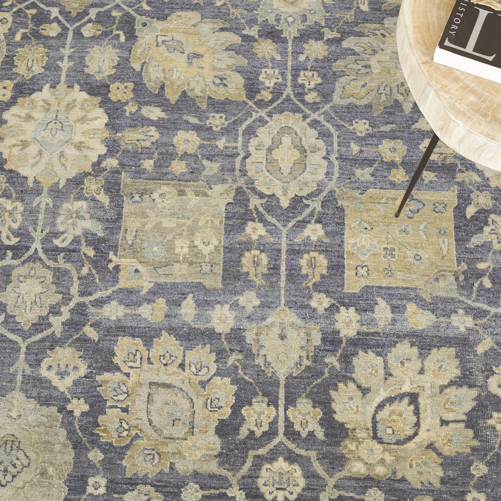 Block Medallion Area Rug