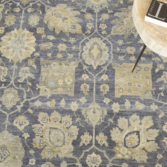 Block Medallion Area Rug