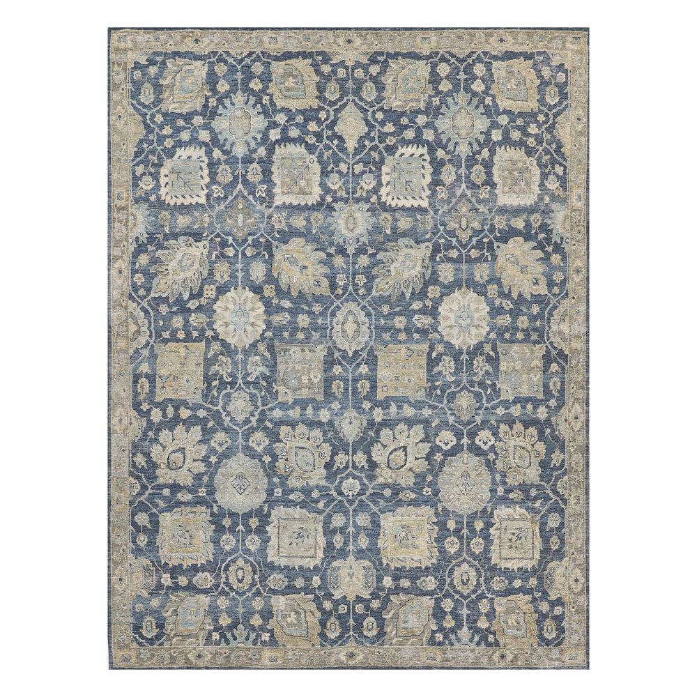 Block Medallion Area Rug