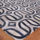 Natural Hide Trellis Area Rug