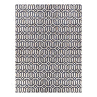 Natural Hide Trellis Area Rug