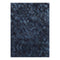 Natural Hide Lattice Area Rug  option Blue