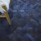 Natural Hide Lattice Area Rug