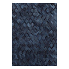 Natural Hide Lattice Area Rug