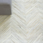 Natural Hide Herringbone Rug
