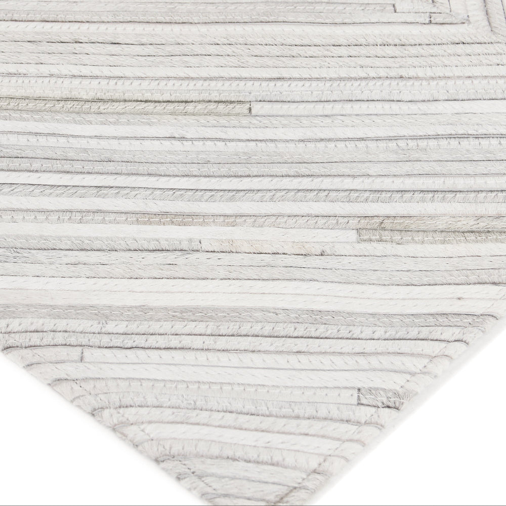 Natural Hide Herringbone Rug