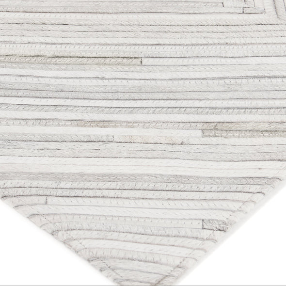 Natural Hide Herringbone Rug