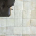 Natural Hide Block Area Rug
