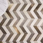 Natural Hide Chevron Rug