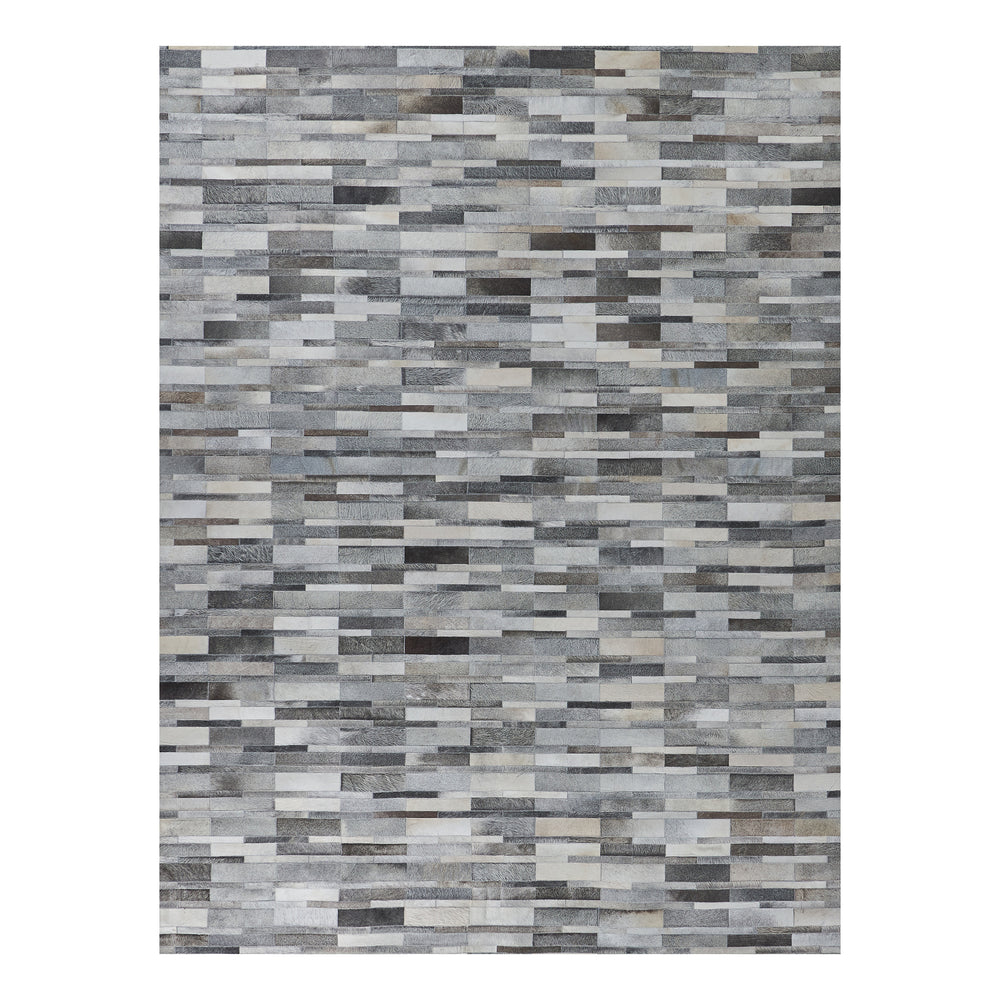 Natural Hide Brick Area Rug