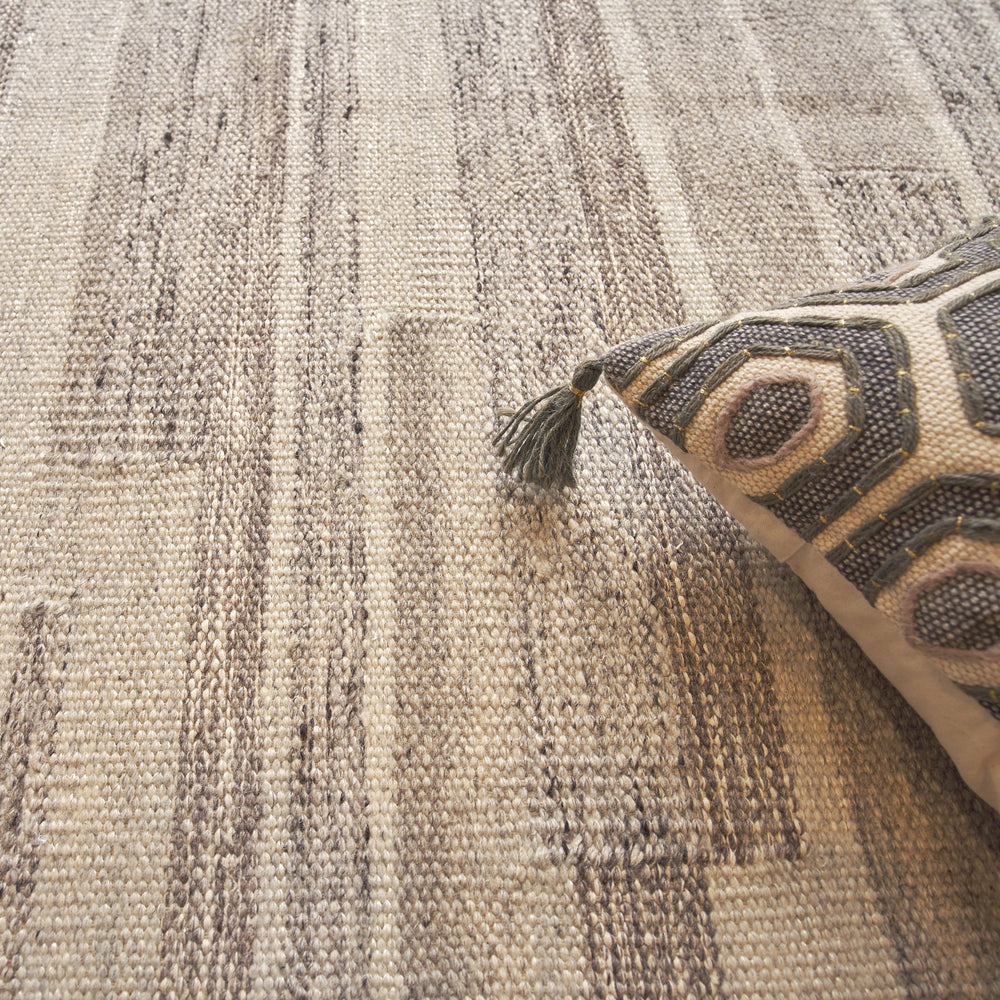 Heathered Stripe Area Rug