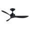 Aviara Coastal Indoor/Outdoor Smart Ceiling Fan  option Black with Black Blades