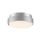 Kute Knurled LED Light Kit  option Brushed Nickel
