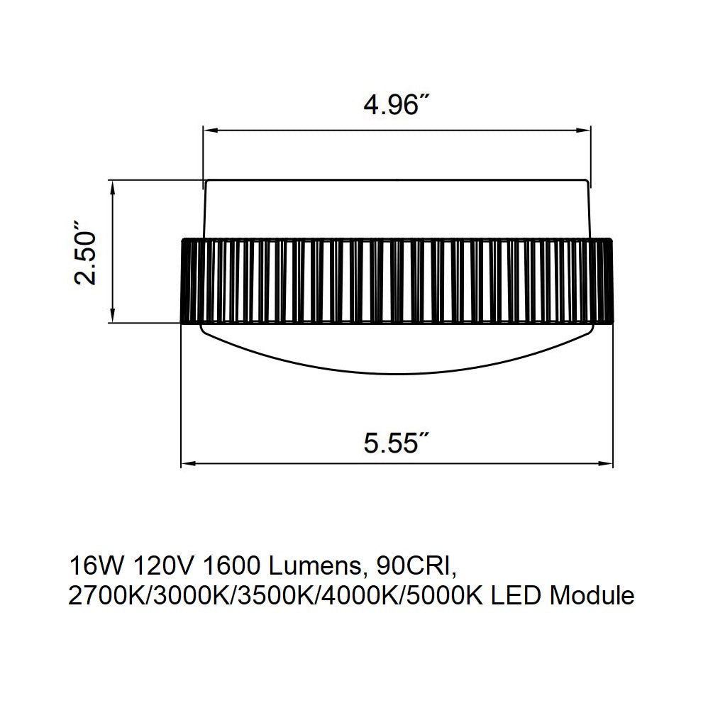Kute Knurled LED Light Kit