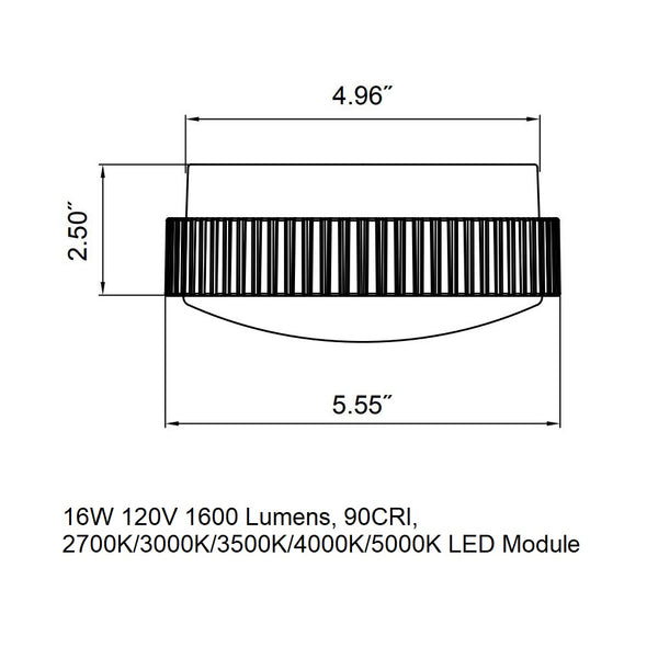 Kute Knurled LED Light Kit