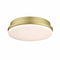 Kute Outdoor Ceiling Fan  option Brushed Satin Brass