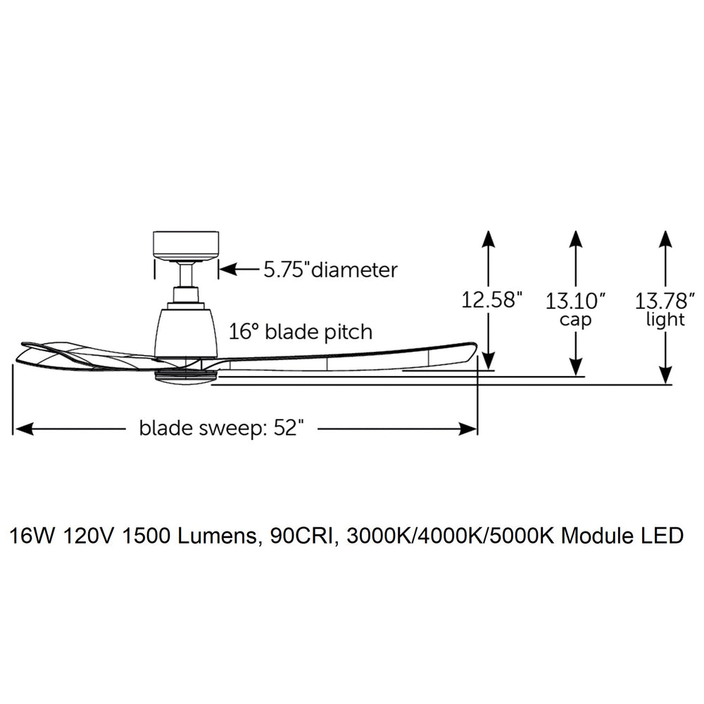 Kute5 Outdoor Ceiling Fan
