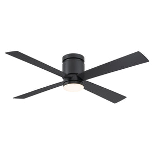Kwartet Flush Mount Ceiling Fan with Light