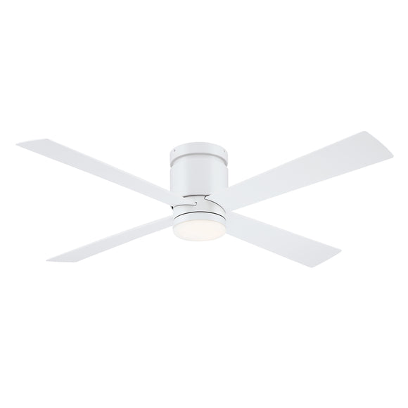 Kwartet Flush Mount Ceiling Fan with Light