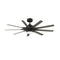 Odyn Outdoor Ceiling Fan with Light  option Dark Bronze