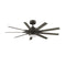 Odyn Outdoor Ceiling Fan with Light  option Matte Greige